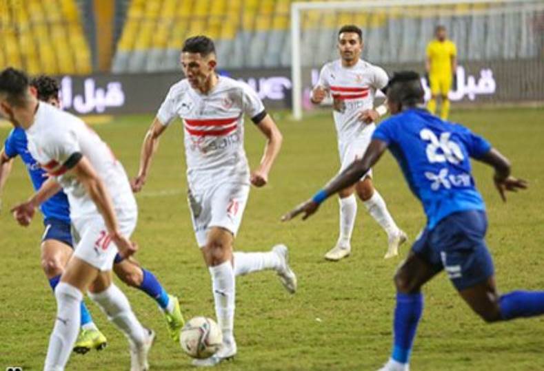 الزمالك يعود لطريق الإنتصارات بالفوز علي سموحة بثلاثية بالدوري الممتاز