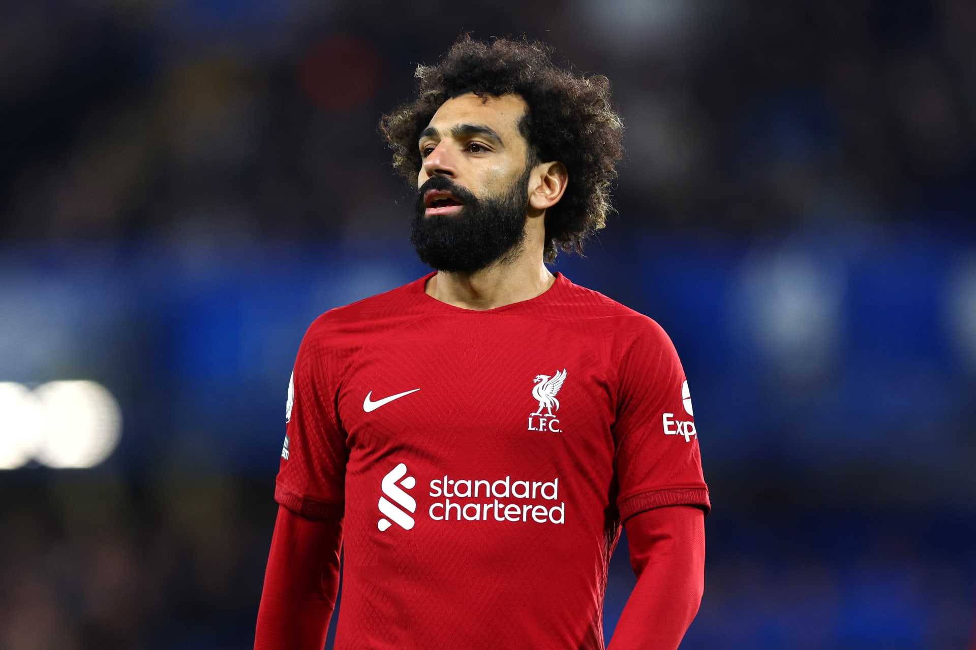 محمد صلاح لاعب نادي ليفربول