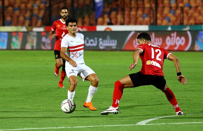 مباراة الزمالك والأهلي