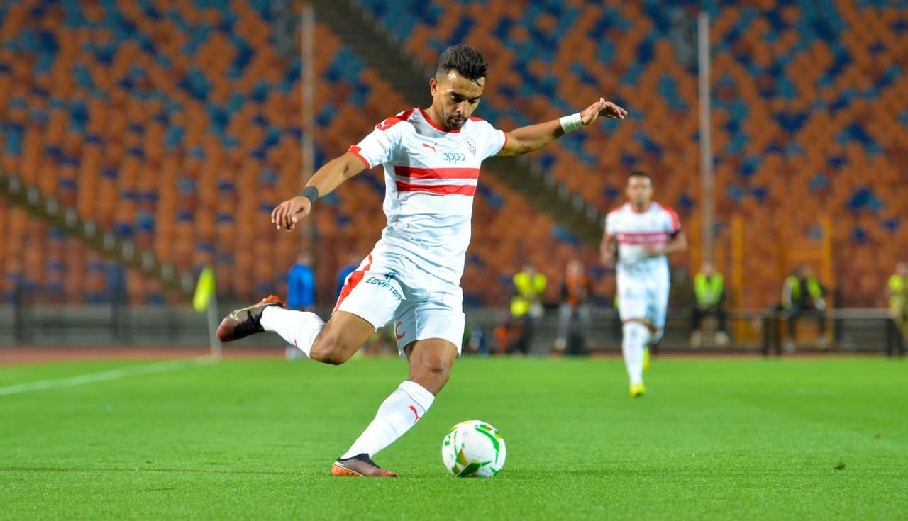 يوسف أوباما لاعب نادي الزمالك