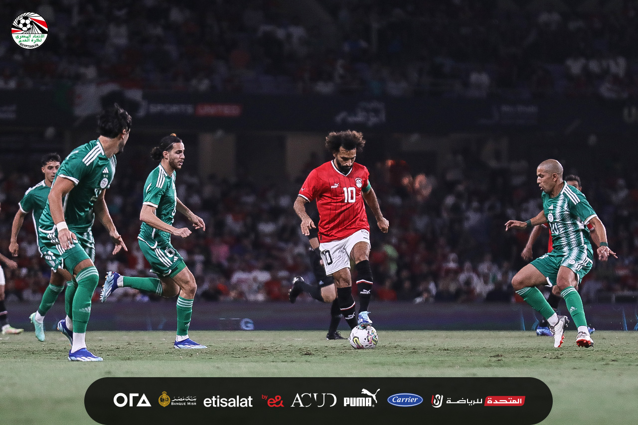 مباراة منتخب مصر والجزائر