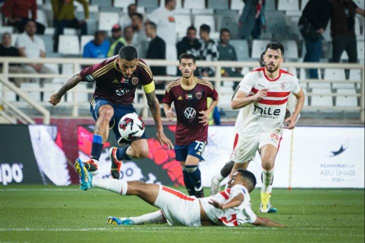 الزمالك يخسر من أم صلال ويتذيل بطولة الوحدة الودية بالإمارات